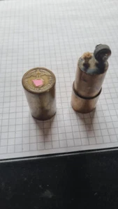 Feuerzeug aus Patrone mit Adler Kreuz & Reichspfennig von 1937 - Bild 1 von 2