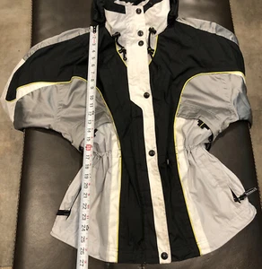 Vintage Marker Snow Ski Snowboard Jacket Sz US 10 White Black Unisex RARE - Picture 1 of 7