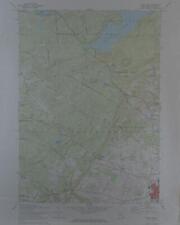 USGS Topographic Map Vintage Peck Lake New York Printed 1970 20x27