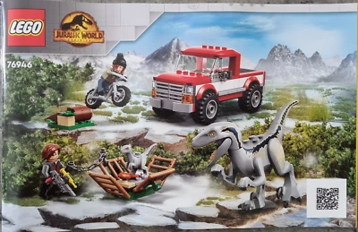 LEGO® Jurassic World™ Blue & Beta Velociraptor Capture 76946 Used 100% complete - Image 1 of 4