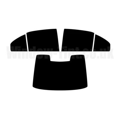 Pre Cut Window Tinting Film for Skoda Octavia 5-door 1996-04 35% Light Rear Tint - Image 1 of 4