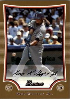 2009 Bowman Baseball "Main Set Gold" Parallel Cards - Image 1 of 1