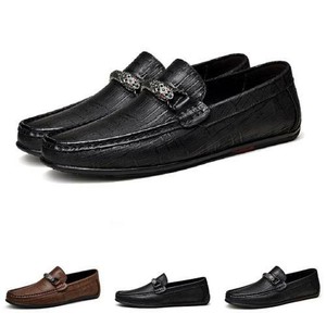 Mens Faux Leather Pumps Slip on Loafers Shoes Driving Moccasins Breathable New L