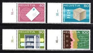 1976-95 Switzerland SC# 9010-13-For the Intl. Bureau of the UPU-4 Differ.-M-NH-2 - Picture 1 of 1