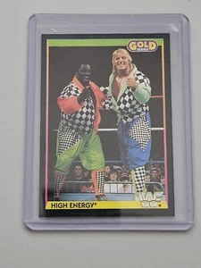 1992 Merlin Gold WWF High Energy Owen Hart KoKo B Ware Wrestling TitanSports - Picture 1 of 4
