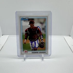 2010 Bowman Draft Prospects Auto Yasmani Grandal #BDPP67 Auto Reds - Picture 1 of 2