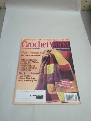 CROCHET WORLD MAGAZINE, AUGUST 2010 - Image 1 of 2