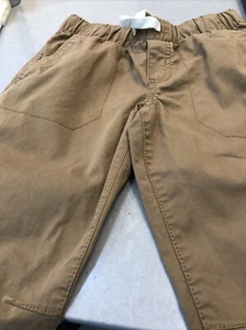 Cat & Jack Boys Long Pants W/Reinforced Knee Brown Sz 6 - Picture 1 of 4