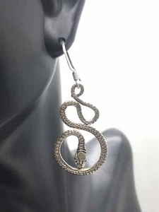 Silver Twisted Snake  - Picture 1 of 2
