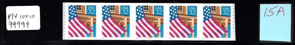 USA PNC SC# 2915A FLAG OVER PORCH 32c SELF ADHESIVE MNH - LOT# 15A - Image 1 of 1
