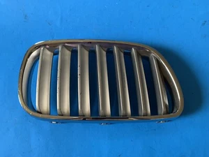 05 BMW 745I X3 RIGHT FRONT BUMPER CHROME GRILLE OEM 51113420088 - Picture 1 of 12