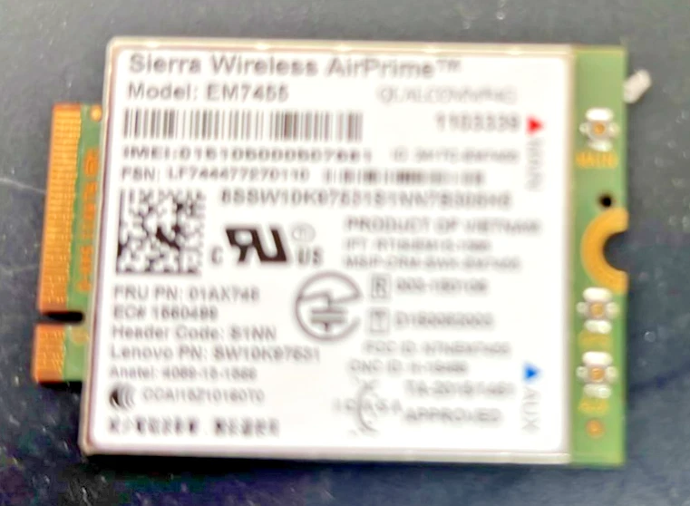 Sierra Wireless AirPrime EM7455 WWAN 3P10Y - image 1 of 1