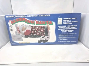 Telco Sleeping Santa 1994 Motionettes Good-See Desc. - Picture 1 of 24