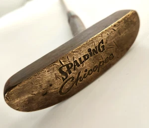 Vintage Spalding Chicopee Golf Putter Classic Steel Shaft 35 Inches Mens RH - Picture 1 of 10