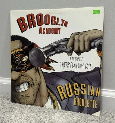 Brooklyn Academy Russian Roulette / Pana De Que 12” LP Thirstin Howl Fat Beats - Imagem 1 de 4