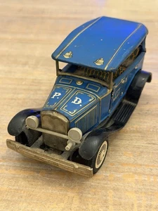 Vintage  Made In Japan 6” BANDAI City Police Wagon Car - Picture 1 of 13