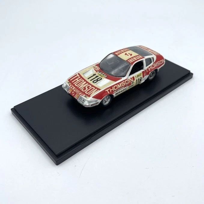 Modellino Auto Solido 1/43 Ferrari 365 GTB/4 C 1972 N°118 1000Km di Parigi 1972 - Immagine 1 di 4