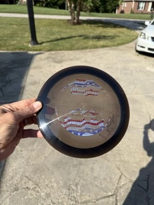 McBeth 3X USA Champion Thunderbird  PDGA Disc Golf Innova-AMERICAN FLAG STAMP - Picture 1 of 3