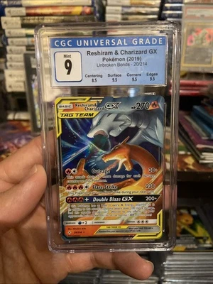 2019 Pokemon TCG Reshiram & Charizard GX Tag Team 20/214 Unbroken Bonds - Image 1 of 4