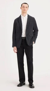 Dockers klassische Passform plissierte Vorderseite für Herren 31 x 32 schwarz - Bild 1 von 6