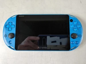 Sony PSVita Slim 2013 Aqua Blue Console Only 1 GB Internal Storage - No PSU - Picture 1 of 10
