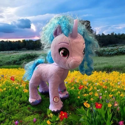 Peluche My Little Pony Sing & Glow Izzy Moonglow 13" Luces Sonido Caballo Funciona Foto 1 de 4