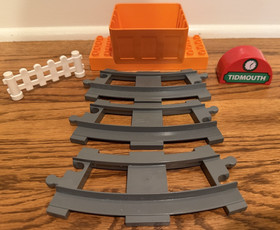Parts From LEGO 65766 Duplo Train Thomas & Friends Bridge Tunnel Set Tracks 5554