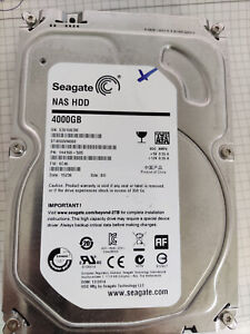 4TB Seagate ST4000VN000 HDD SATA Disque Dur pour Nas-Betrieb, Défectueux, Pas Ok