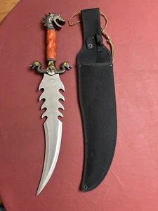 Frost Cutlery Custom Dragon Fantasy Knife Stainless Steel Blade - Picture 1 of 18