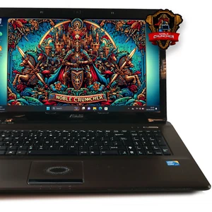 Cheap ASUS Laptop BIG 17.3" Screen Intel Core i3 128GB SSD Win10 Computer PC - Picture 1 of 13