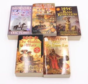 RING OF FIRE Lot of 5 Eric Flint 1633 1634 Baltic Ram Galileo Canon - Picture 1 of 13