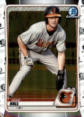 2020 Bowman - Chrome Prospects Adam Hall #BCP-90 (RC) - Image 1 of 2