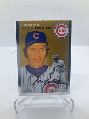 2023 Topps Chrome Platinum Anniversary - #481 Ron Santo - Image 1 of 2