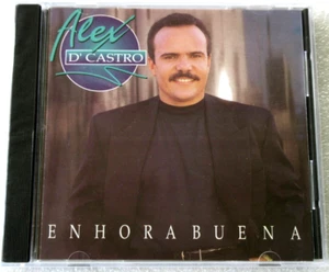 ALEX D' CASTRO / ENHORABUENA CD 1993 RODVEN REC. CANADA LATIN SALSA RARE OOP NEW - Bild 1 von 4