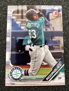 Julio Rodriguez 2019 Bowman Draft Prospect RC Rookie Seattle Mariners #BD-60 - Picture 1 of 1