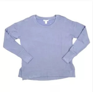 Sudadera de lujo Athleta Coaster para mujer XXS púrpura lavanda cuello redondo NUEVA - Imagen 1 de 10