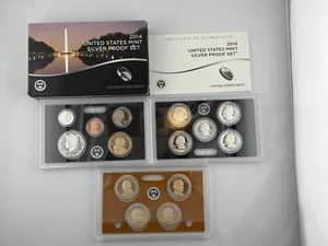 2014 Mint Silver U.S. Mint Proof Set OGP/COA - Picture 1 of 7