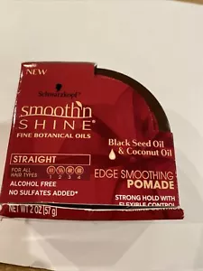 Schwarzkopf Smooth 'N Shine Black Seed & Coconut Oil Edge Smoothing Pomade 2 oz - Picture 1 of 2