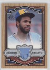 2006 SP Legendary Cuts Memorable Moments Swatch /225 Cecil Cooper #MM-CE