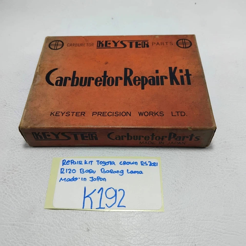 KIT DE REPARACIÓN LLAVE CARBURADOR TOYOTA CROWN RS20 RS21 CORONA RT20 TOYOPET TIARA Foto 1 de 4