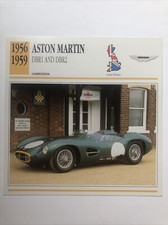 Classic Car Collectors Club Card Aston Martin DBR1 And DBR2