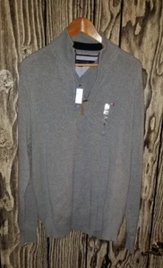 Tommy Hilfiger Men's Quarter-Zip Sweater NWT Size xl MSRP $79 SW1643 - Picture 1 of 1