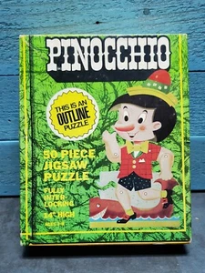 Harett-Gilmar GIANT PUZZLE Pinocchio Complete Storybook Cardboard Jigsaw Puzzle - Picture 1 of 8