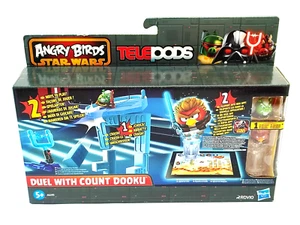 2013 Hasbro Star Wars Angry Birds Telepods Duell mit Count Dooku - versiegelt MOSC - Bild 1 von 6