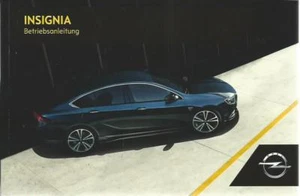 OPEL INSIGNIA Betriebsanleitung 2017 Bedienungsanleitung Handbuch Bordbuch BA - Bild 1 von 1
