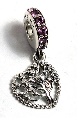 Auténtico Dije Pandora, Árbol del Amor Cuelga, #796592CZSMX Foto 1 de 4