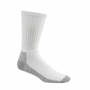 Wigwam L78628 Men's White At Work 3 Pack Crew Socks Size XL - Picture 1 of 3