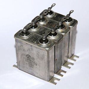 0.5uF 500V MBGCh-1-2A Military Paper in OIL PIO Audio Capacitors, 4pcs