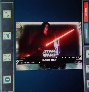 Topps Star Wars Card Trader RISE OF SKYWALKER Series 1 DARK REY WHITE DIGITAL - Picture 1 of 2
