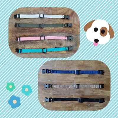 Collar ajustable hecho a mano para perro de raza pequeña Foto 1 de 2